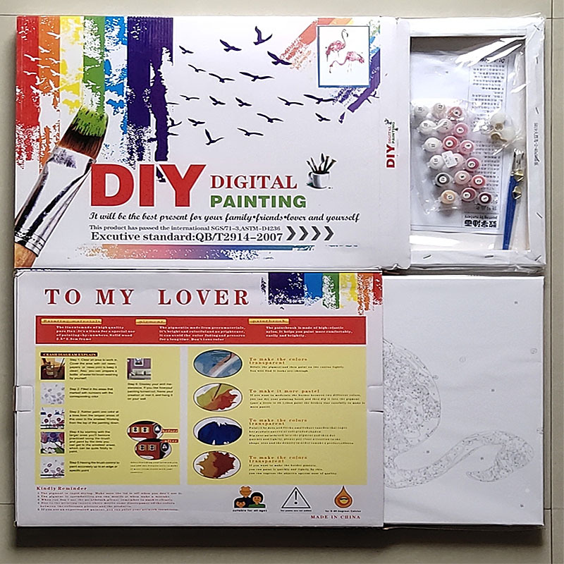 Tranh Sơn Dầu 40*50Cm Tự Làm Hình NARUTO