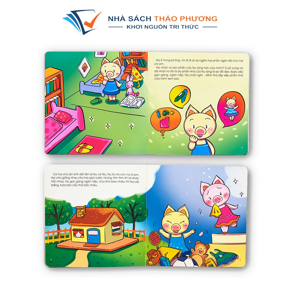 Sách - Truyện tranh giáo dục kỹ năng sống cho trẻ em (Bộ 10 cuốn)
