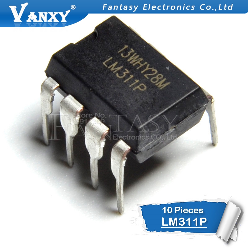 Bộ 10 Linh Kiện Điện Tử Ic Lm311P Dip8 Lm311 Dip 311p Dip-8