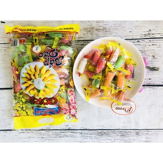 kẹo bắp dẻo mix nhiều màu 100gr