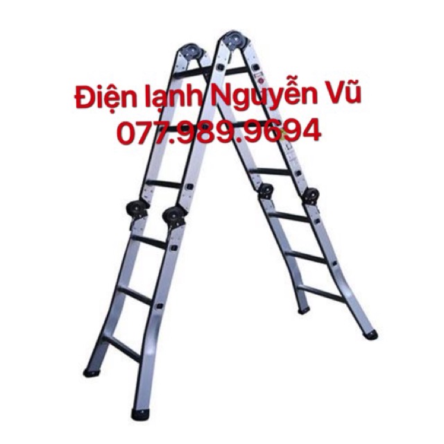 Thang nhôm gấp khúc 3 bậc Boodoor