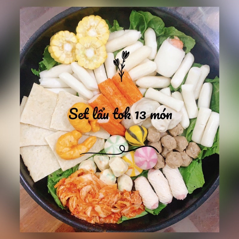 LẨU TOKBOKKI 13 MÓN 950G