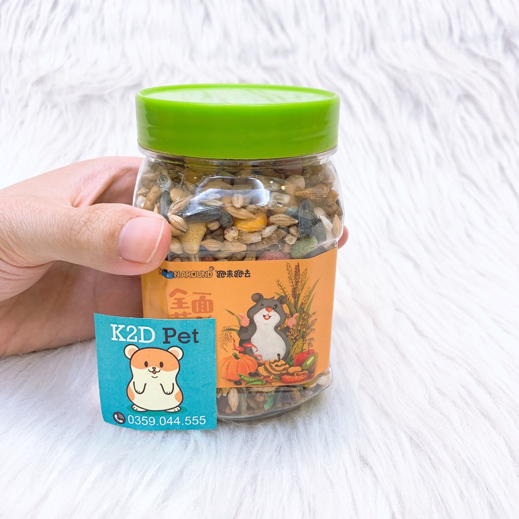 Thức ăn trộn hỗn hợp Run Around cho hamster hộp 400ml