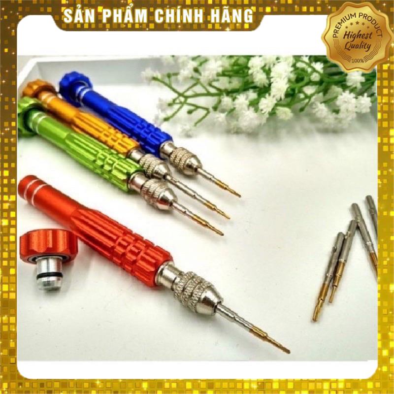 Bộ tua vít 5 đầu sửa chữa điện thoại đa năng cao cấp. BH 24 tháng