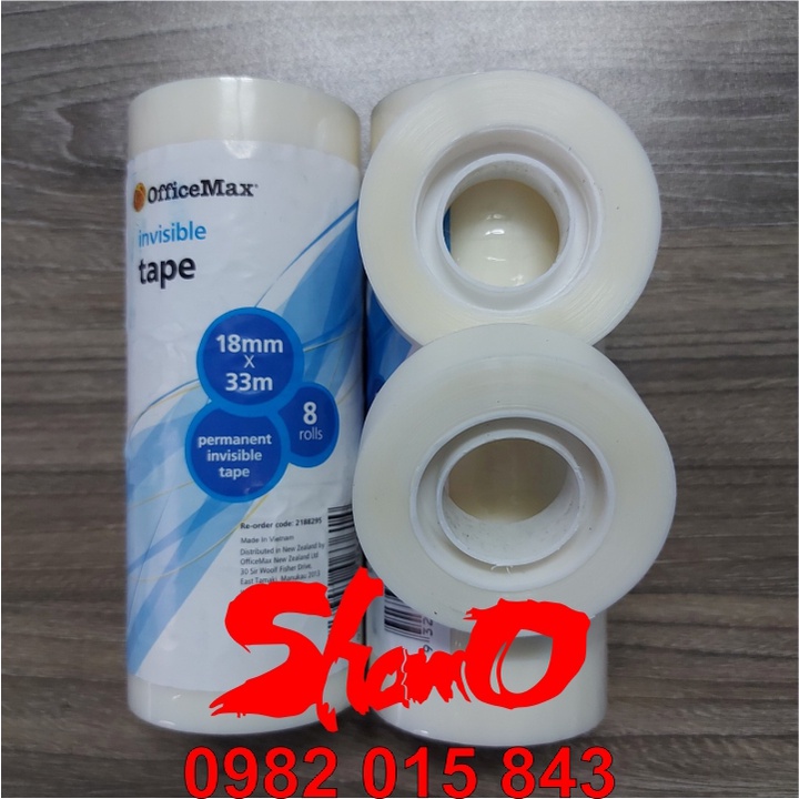 Băng keo ma thuật (Invisible Tape – Sản phẩm của New Zealand) – Dùng dán tiền rách