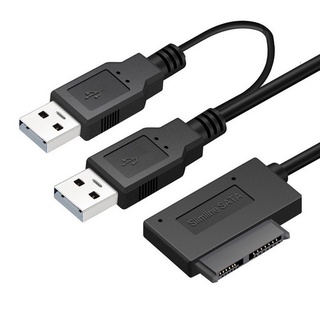 Cáp chuyển đổi sata dvd laptop to usb 2.0 gắn ngoài