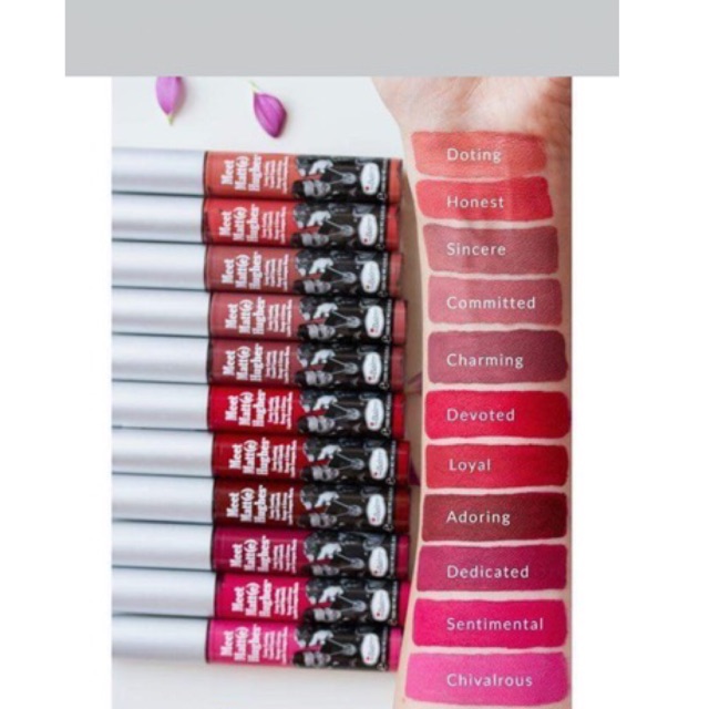 Son môi kem lỳ THE BALM