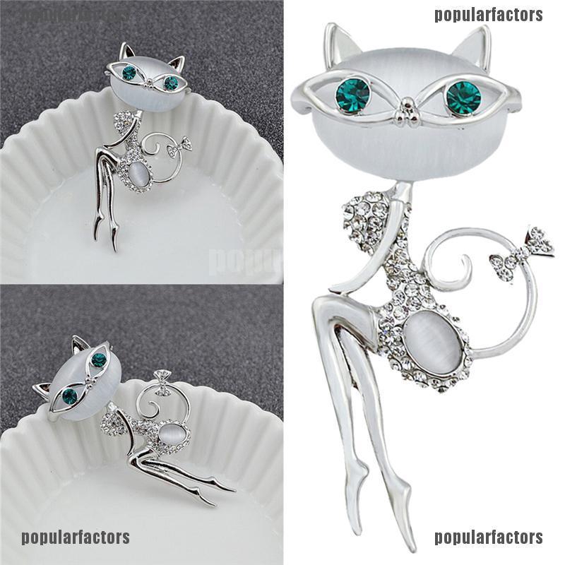 Ghim Cài Áo Hình Mèo Tinh Tế