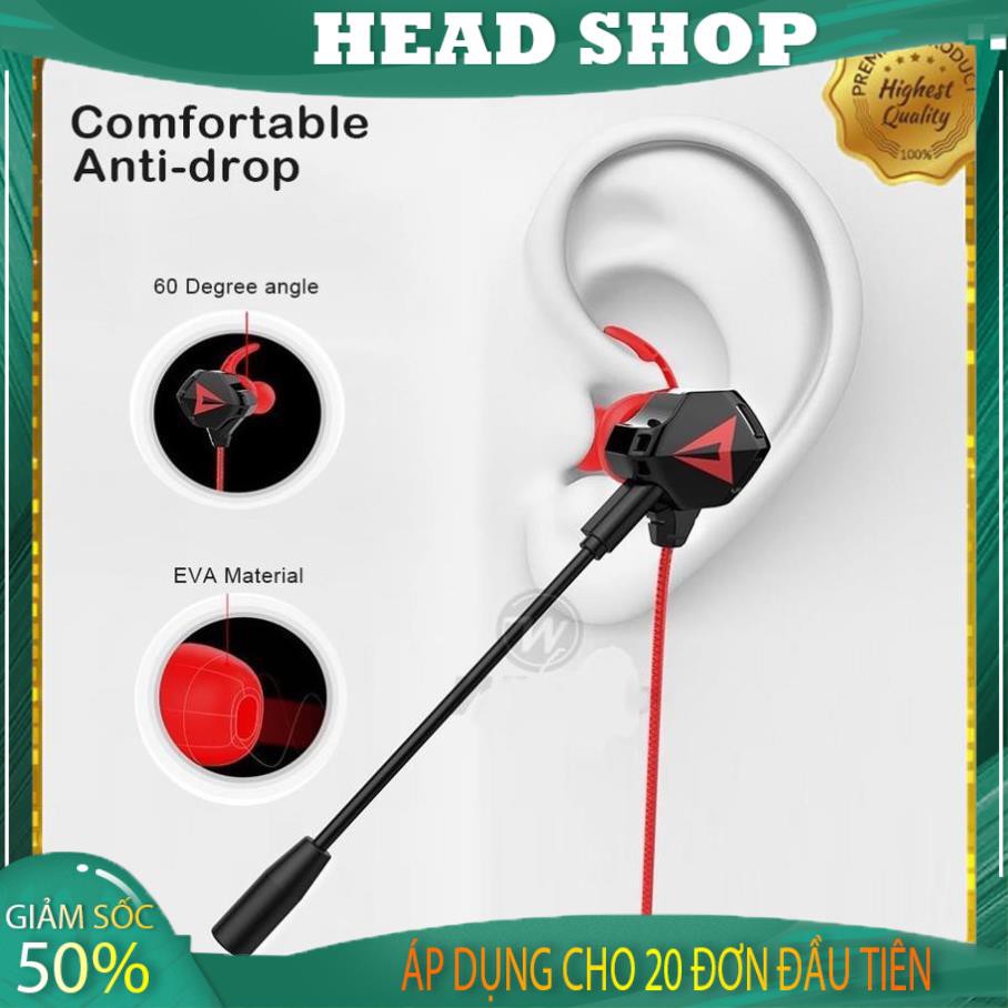 TAI NGHE GAMING CHUYÊN GAME G5 điện thoại máy tính bảng PC cho Game thủ mã G5 (Gía sỉ ) HEAD SHOP