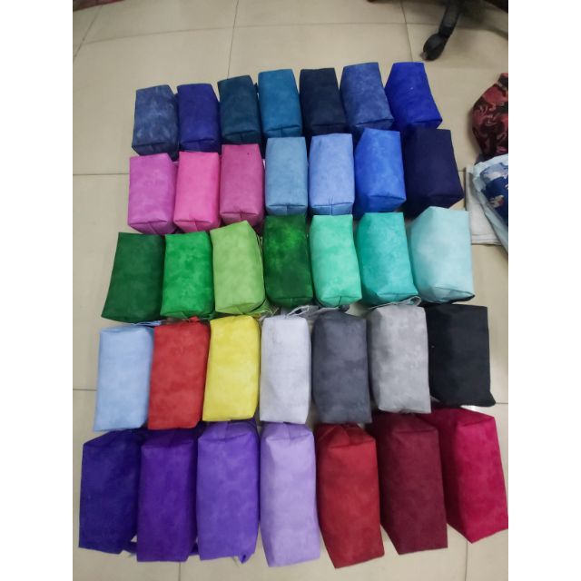 Hộp bút vải lục sắc