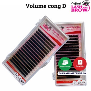 Lông Mi Volume cong D - Mi Khay LMKV Hani mềm mịn