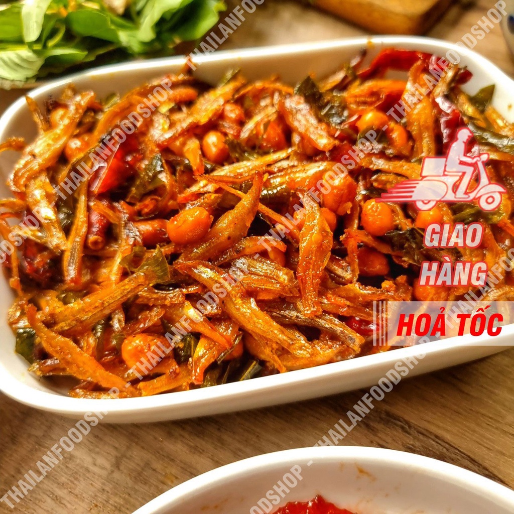 CÁ CƠM RIM ĐẬU PHỘNG (LẠC) Đặc Sản Nghệ An Lon 350gr