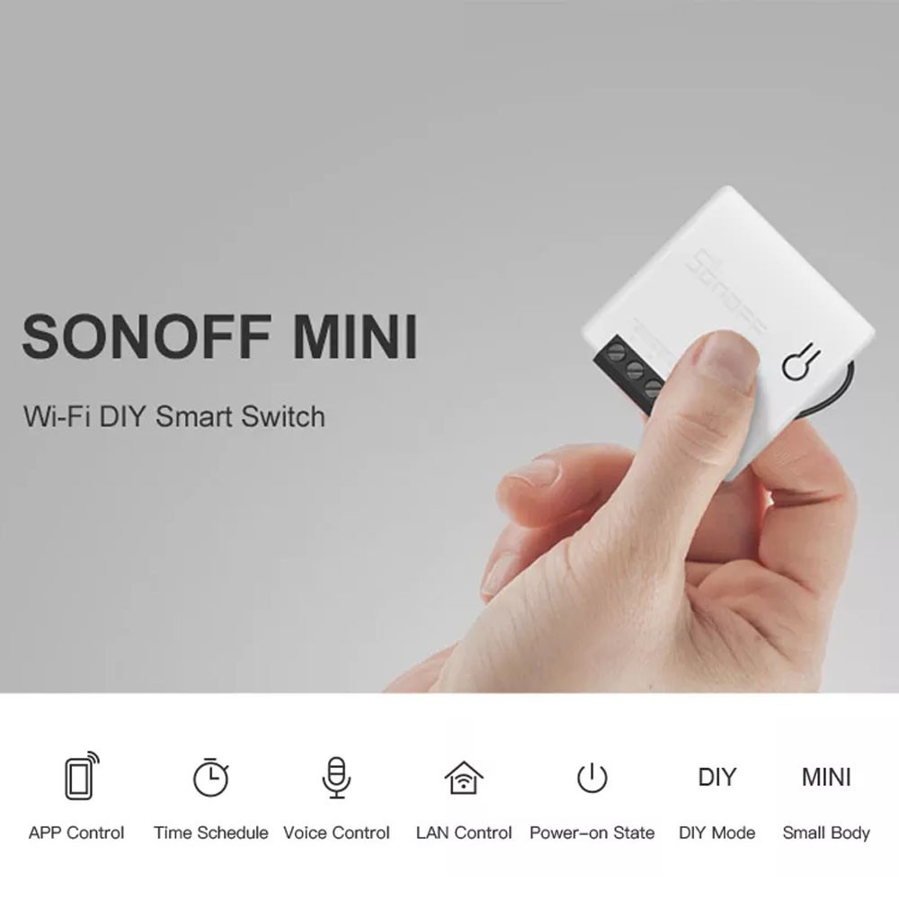 Công tắc wifi thông minh DIY điều khiển qua ứng dụng điện thoại tiện dụng