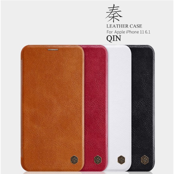 Bao da Nillkin QIN cho iPhone 11 6.1 Chính hãng - Có ngăn để thẻ