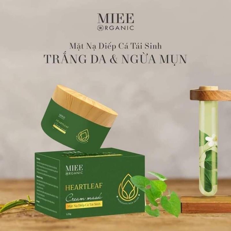 Mặt nạ Mask diếp cá tái sinh Miee Organic