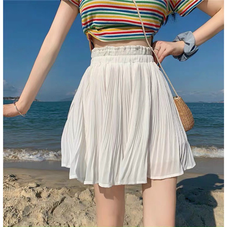 Chân váy voan xòe xinh xẻo lưng thun C016 | BigBuy360 - bigbuy360.vn