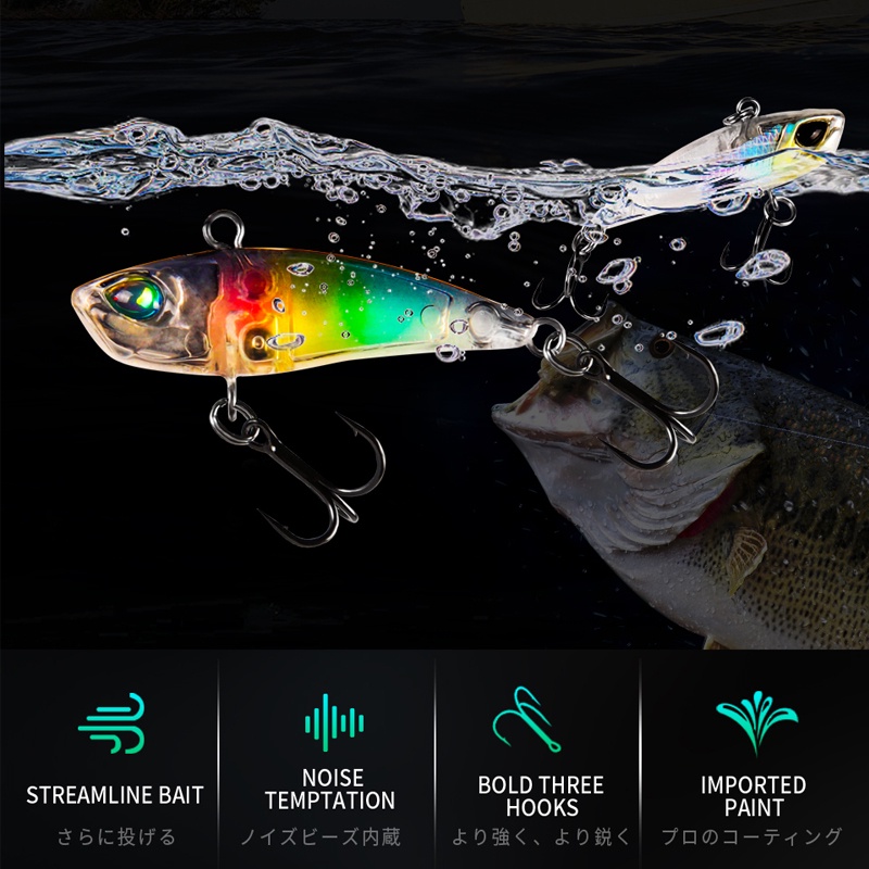 Mồi Câu Cá Giả Bằng Nhựa Cứng Mắt 3D 40mm 3.8g