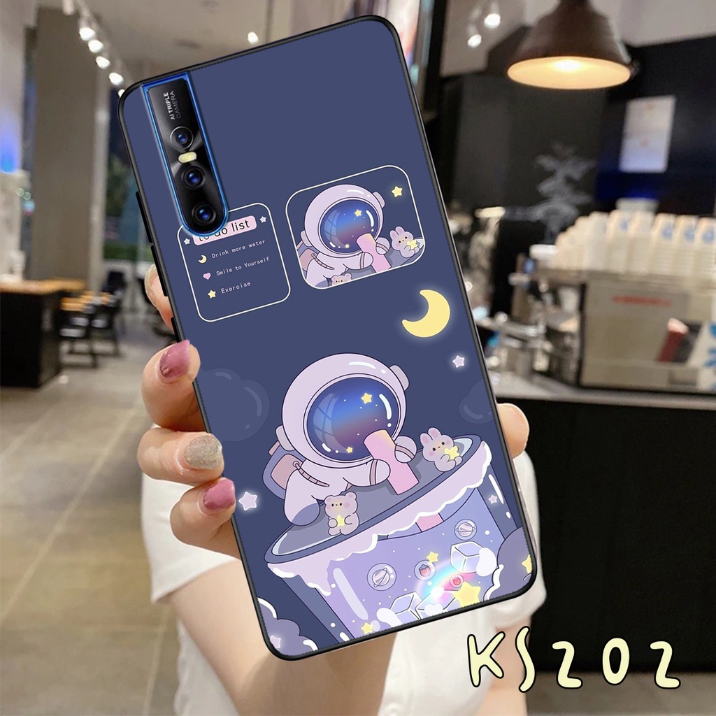 Ốp lưng Vivo V15 - Vivo V15 Pro - Vivo V17 - Vivo V17 Pro - Ốp in hình Phi hành gia cực hot