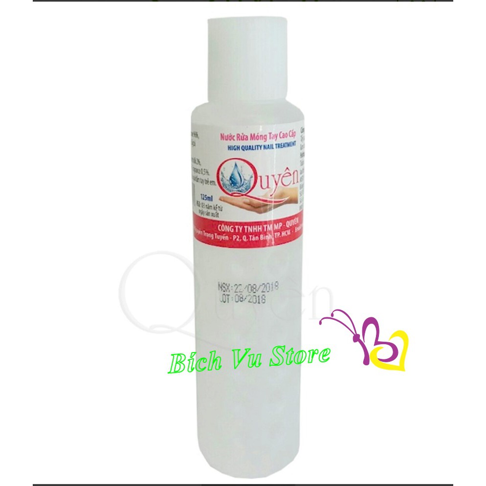 [125ml ] Nước rửa Aceton loại 1 - Quyên