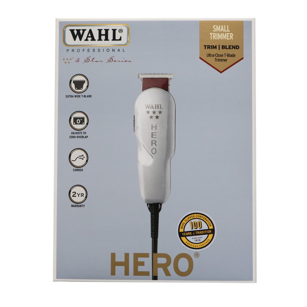 Tông đơ chấn viền WAHL HERO (chính hãng Phú Lộc Int phân phối)