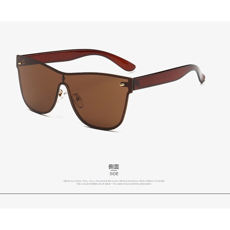 Kính mát tráng gương Samjune thời trang sang trọng