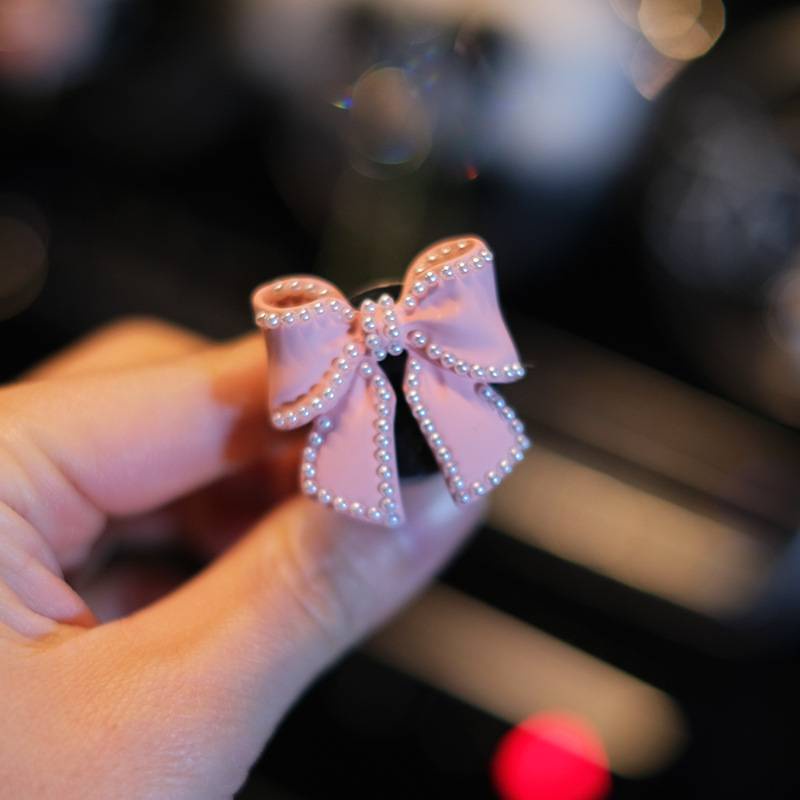 Sáp Thơm Ô Tô Cài Cửa Gió Hình Chiếc Nơ Xinh Xắn