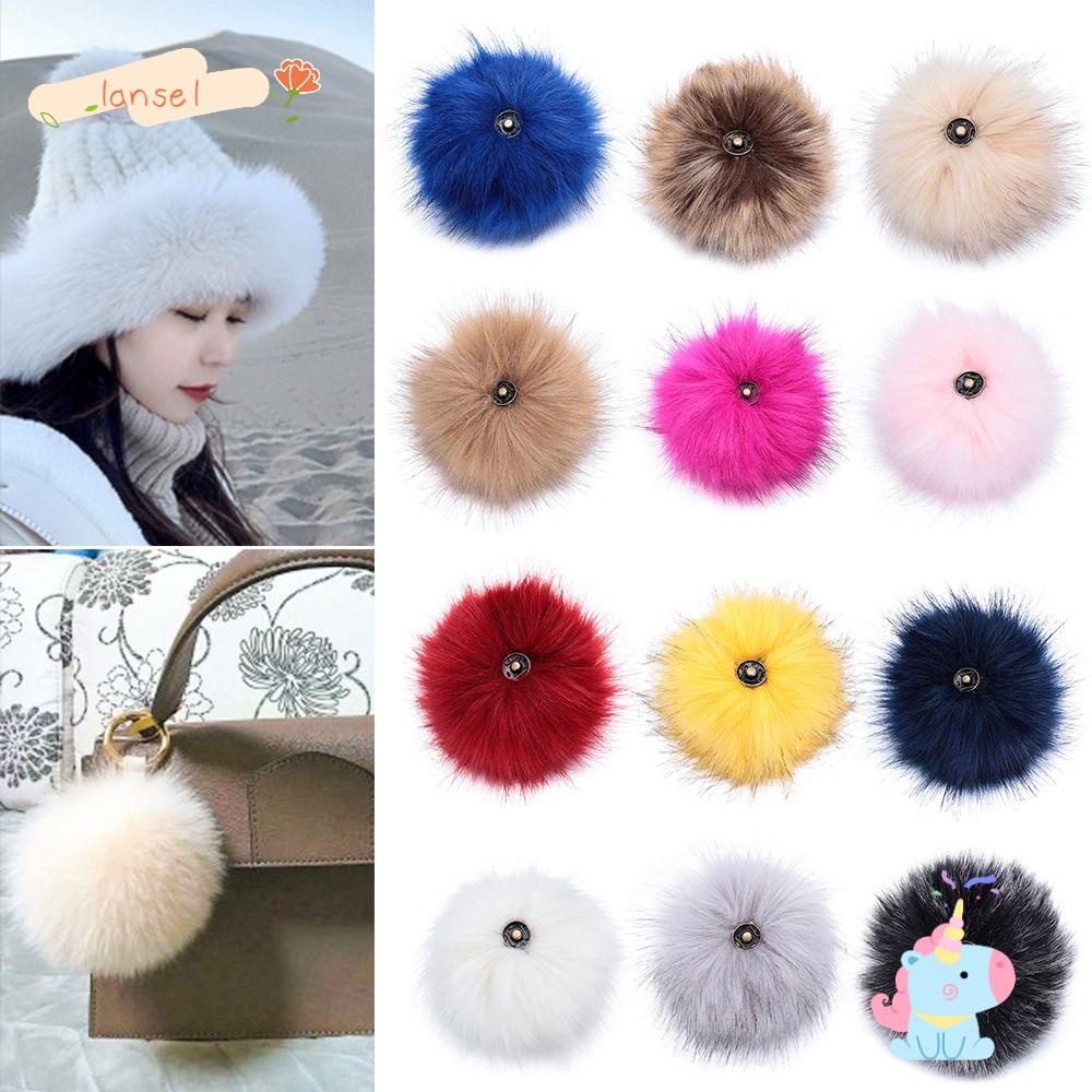 Quả Cầu Lông Cáo Nhân Tạo 12cm Thời Trang Dành Cho Nữ