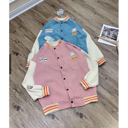 Áo Khoác Kaki Nam Nữ Unisex - Áo Jacket Bombers Vải Nhung The Vincent | BigBuy360 - bigbuy360.vn