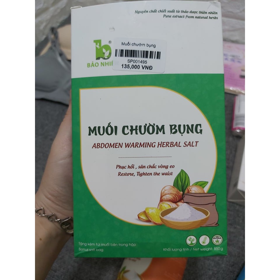 Muối chườm bụng Bảo Nhiên