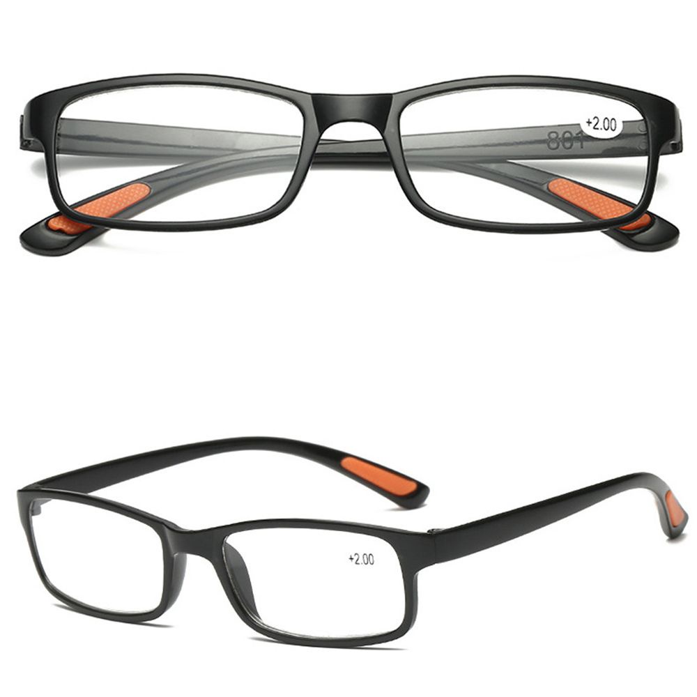 Mắt Kính Đọc Sách Gọng Siêu Nhẹ Linh Hoạt Phong Cách Cổ Điển Nhiều Màu Sắc Thời Trang