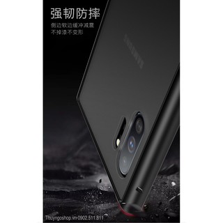 Note10/Note10 Plus - Ốp lưng nhám chống vân tay