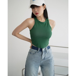 Áo croptop ba lỗ vạt bầu - BANHBEO - MS.A0519