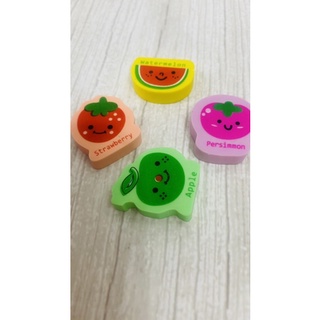 Gôm tẩy chì trái cây 4 cục