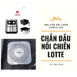 CHẮN DẦU NỒI CHIÊN LOTEE BẢO VỆ MAISO VỆ SINH SẠCH SẼ INOX CAO CẤP 304 ( KHÔNG BAO GỒM KẸP GẮP )