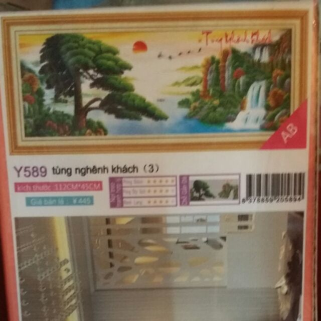 Freeship 99k TQ_Tranh đá phong cảnh