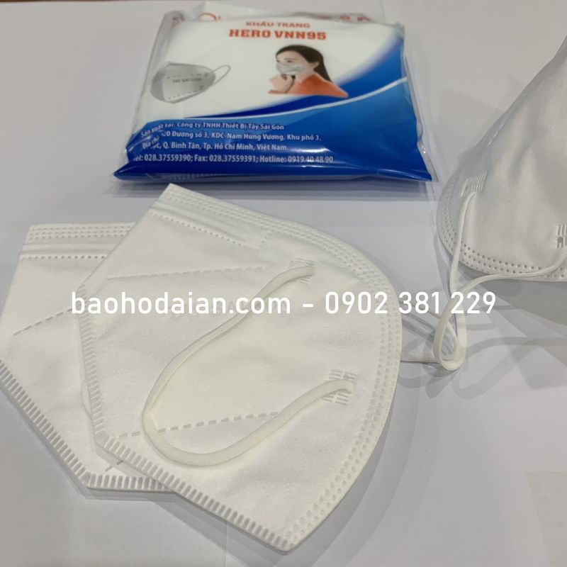 Khẩu trang Hero VNN95 (không van) Tây Sài Gòn