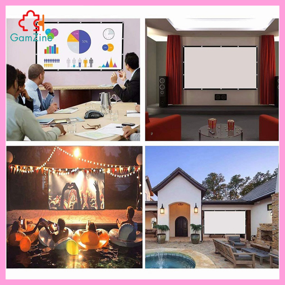 Phông Vải Chiếu Phim 60inch Tỉ Lệ 16: 9