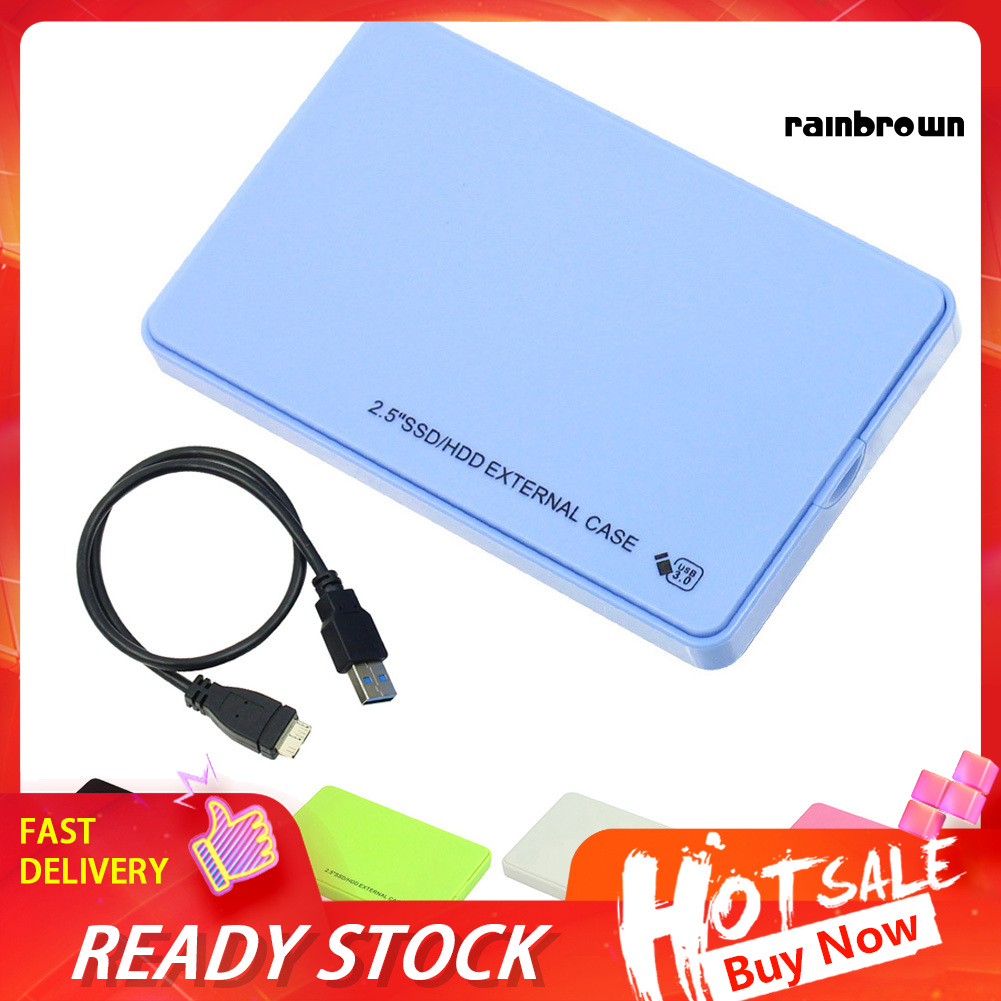 Ổ Cứng Ngoài 2.5inch Ssd Hdd Usb 3.0 5gbps Cho Laptop / Rxdn /