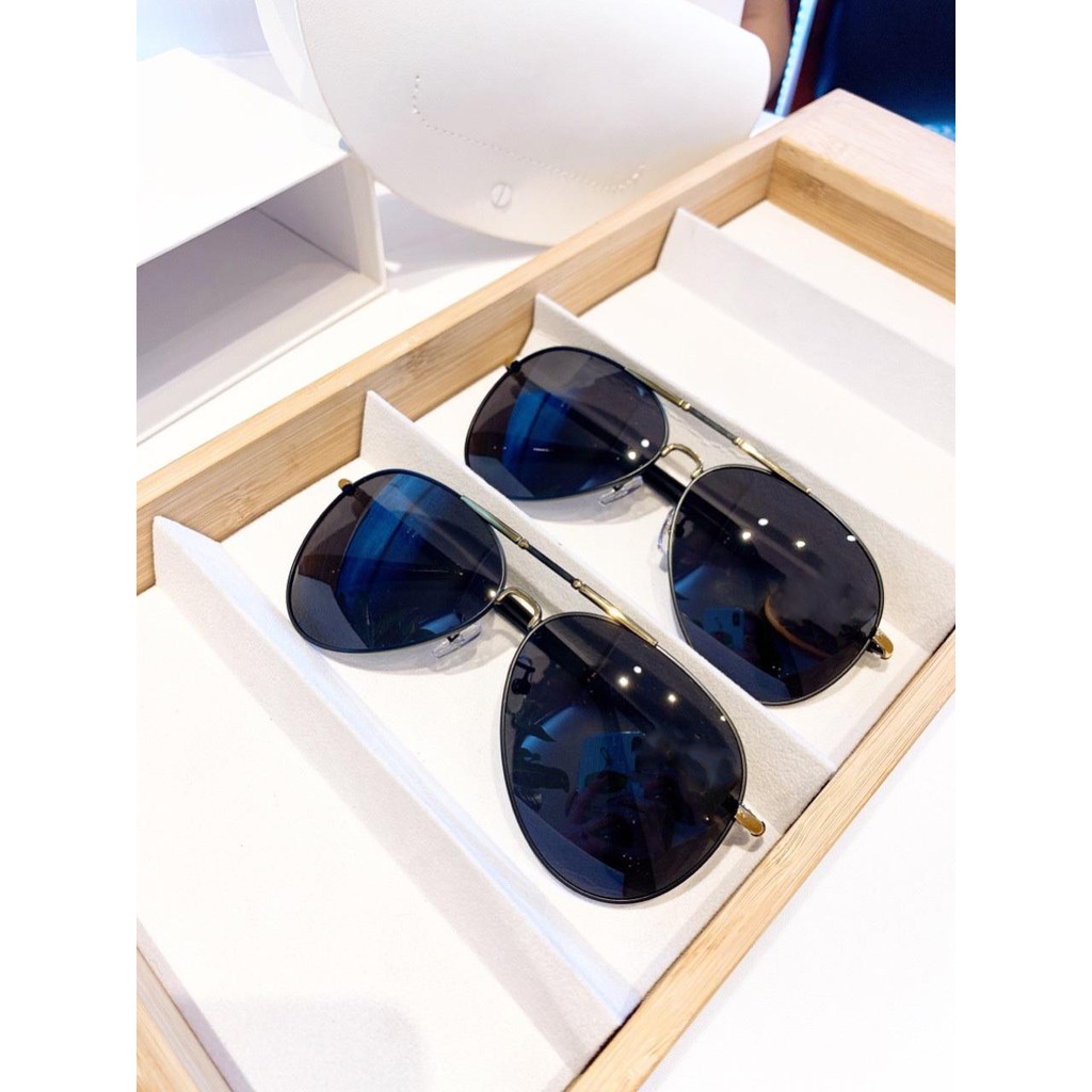 Kính mát thời trang nam cao cấp tròng polaroid chống tia UV MONPHIM - Tặng Kèm Kính Xuyên Đêm | BigBuy360 - bigbuy360.vn