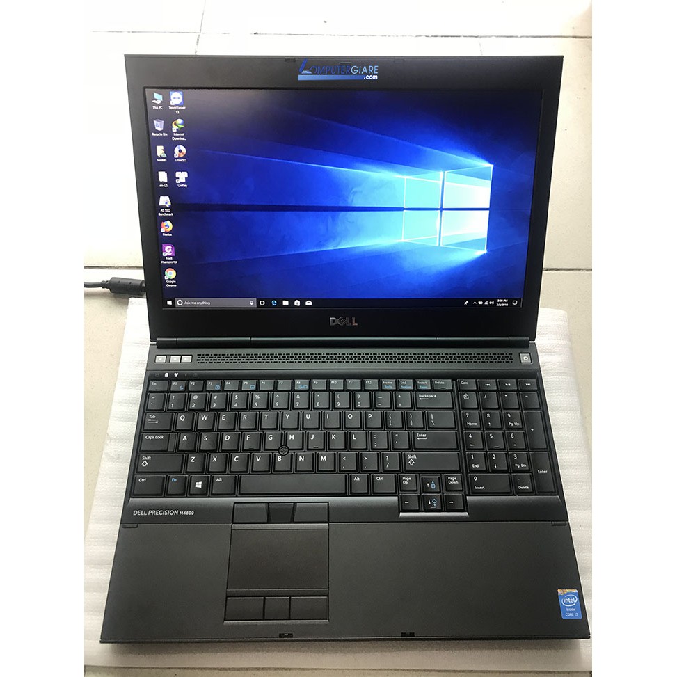 Laptop Dell Precision M4800 i7 4810MQ Ram 16GB SSD 512GB Card rời 2GB màn hình full hd chuẩn zin