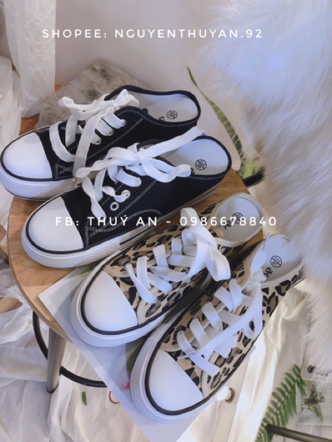 Giày sục thể thao đế 5,5cm