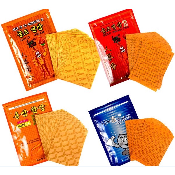 Cao Dán Giảm Đau Cao Dán Hồng Sâm Hàn Quốc 20 Miếng Dán