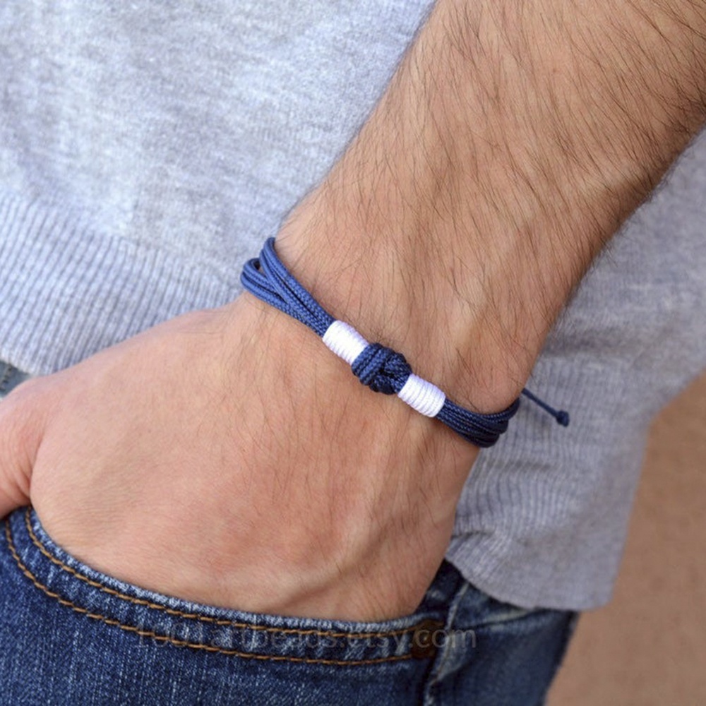 Có Thể Điều Chỉnh Handmade May Mắn Nút Thắt Người Vòng Tay Macrame Homme Trang Sức Dân Tộc Nhiều Màu Dây Cặp Đôi Vòng Tay Cho Cặp Đôi Phụ Kiện
