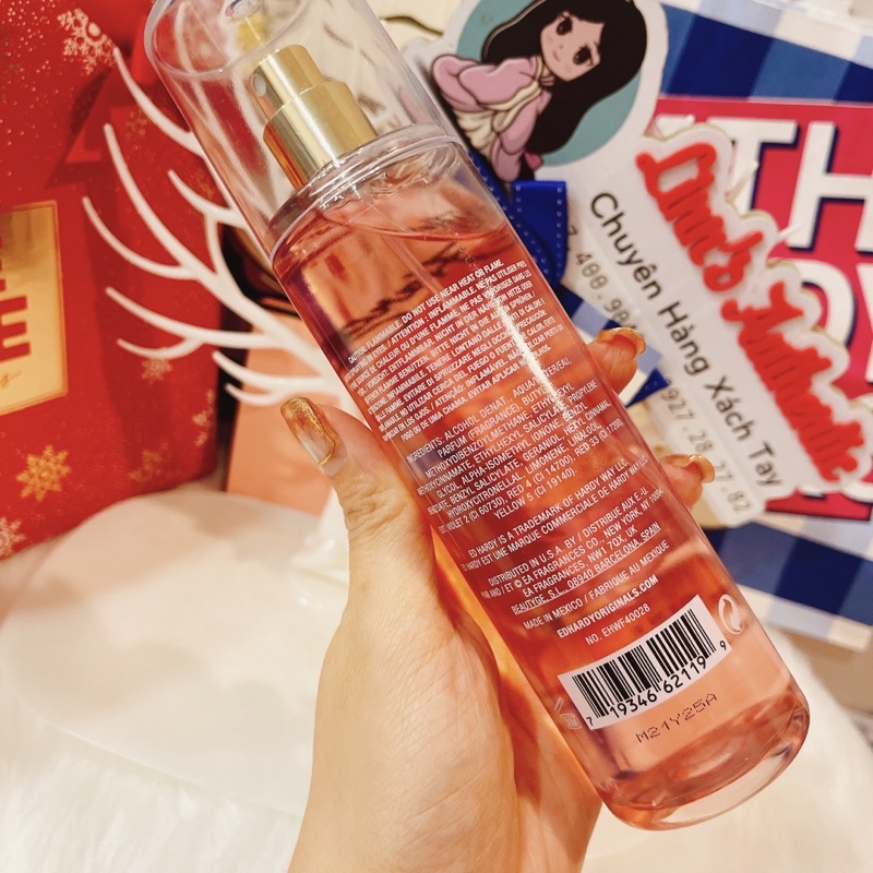 ED HARDY Xịt Thơm Body Mist Toàn Thân Usa