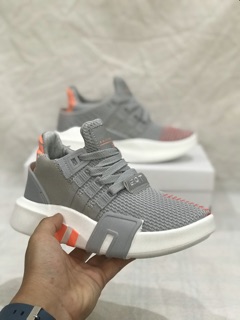 FREESHIP giày thể thao EQT xám cam