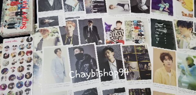 Postcard Super Junior (hộp 30 postcard + 120 sticker) | BigBuy360 - bigbuy360.vn