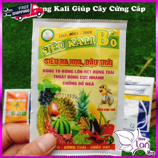 Phân bón vi lượng Siêu kali bo ⚜️FREESHIP⚜️ Cho Lan - Hoa Hồng - Cây Cảnh Gói 20gr [ Chính Hãng ]