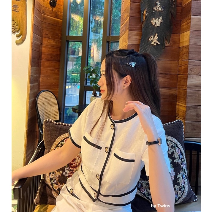 Set đồ nữ chạy viền đen ✨ (Mina set)