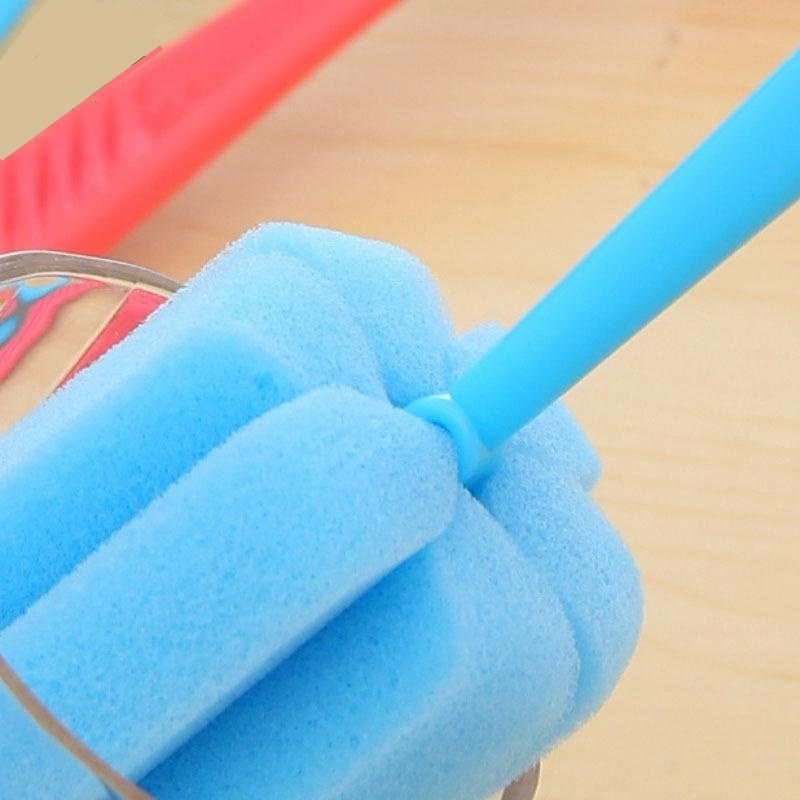 Cọ Vệ Sinh Ly Cốc Cốc Nước Cán Dài Màu Sắc Ngẫu Nhiên