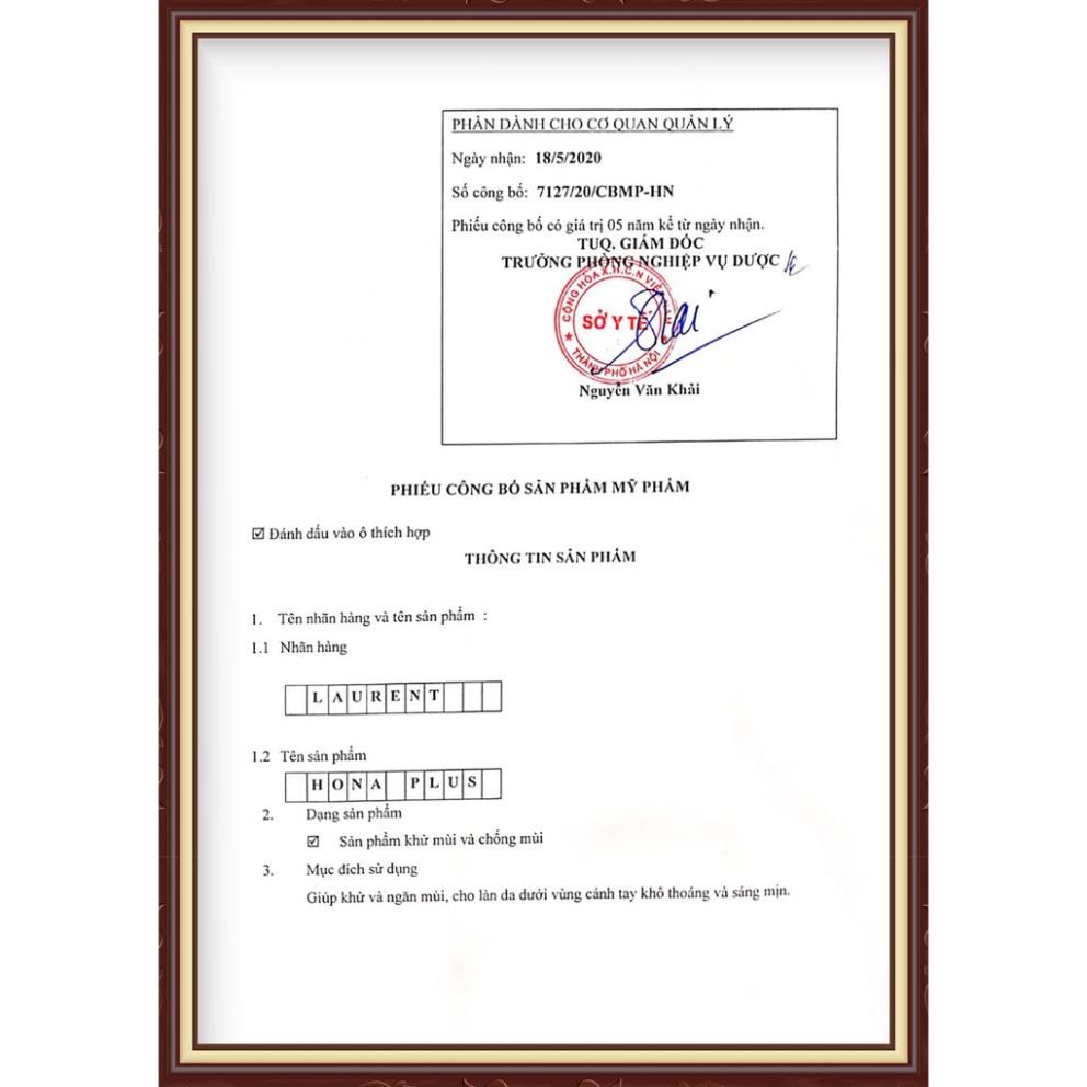 Lăn khử mùi Hona Plus